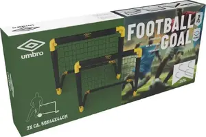 Umbro Football Goal Set with Nets, 2 Pieces