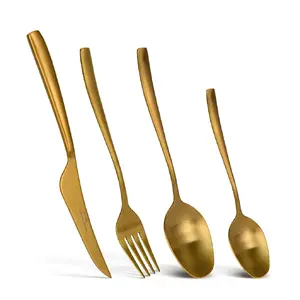 Fissman 24-Piece Cutlery Set, Gold