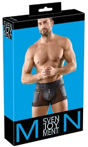 Мужские брюки Svenjoyment, размер XL, матовый эффект с сетчатыми вставками
