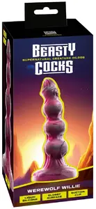 Beasty Cocks Werewolf Willie Liquid Silicone Dildo with Suction Cup