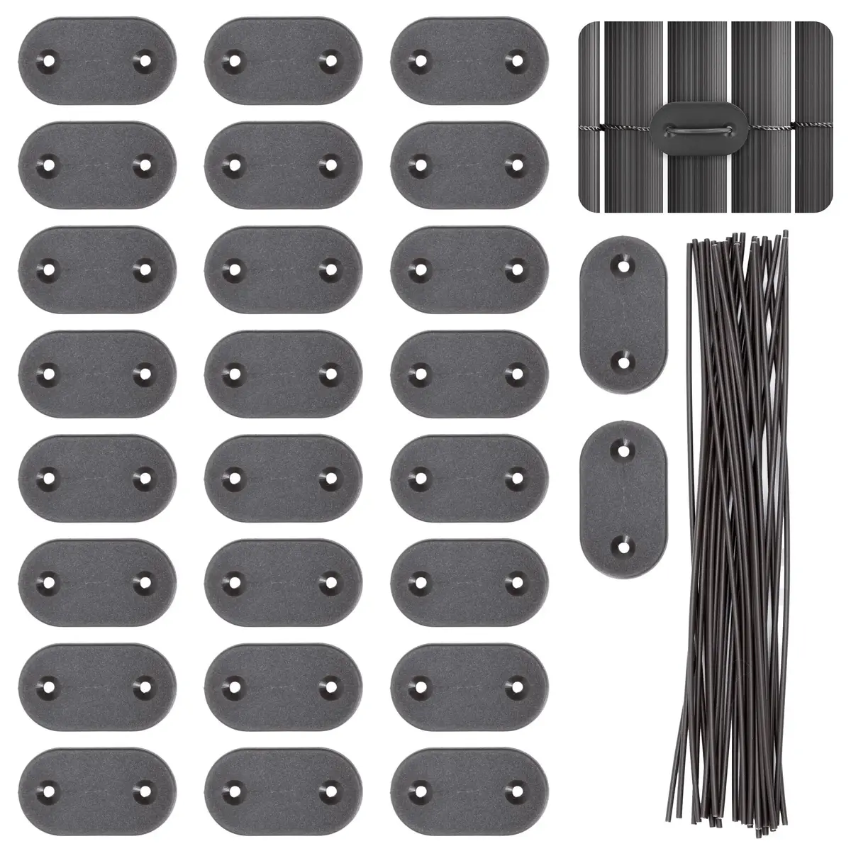 Springos Mounting Kit for Cover Mats - 26 Pieces Photo 8