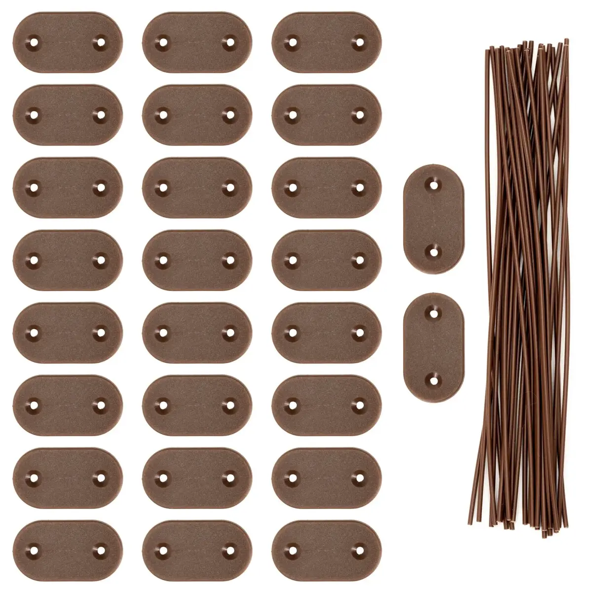 Springos Mounting Kit for Balcony Cover Mats, 26 pcs. Photo 2