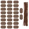 Springos Mounting Kit for Balcony Cover Mats, 26 pcs. Photo 2