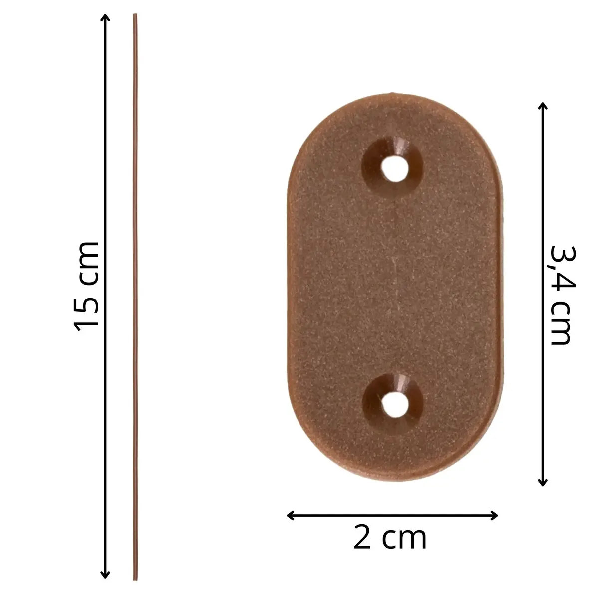 Springos Mounting Kit for Balcony Cover Mats, 26 pcs. Photo 7
