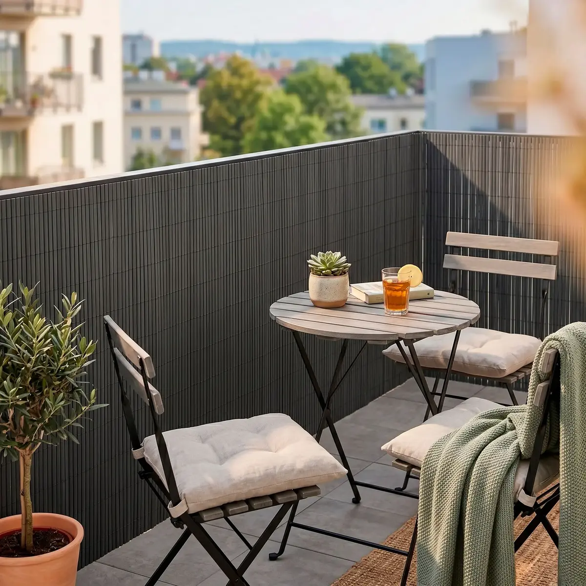 Балконное ограждение Springos из ПВХ 400x100 см Photo 9