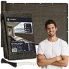 Springos BN1030 Balcony Privacy Screen 1 x 5 m Photo 3