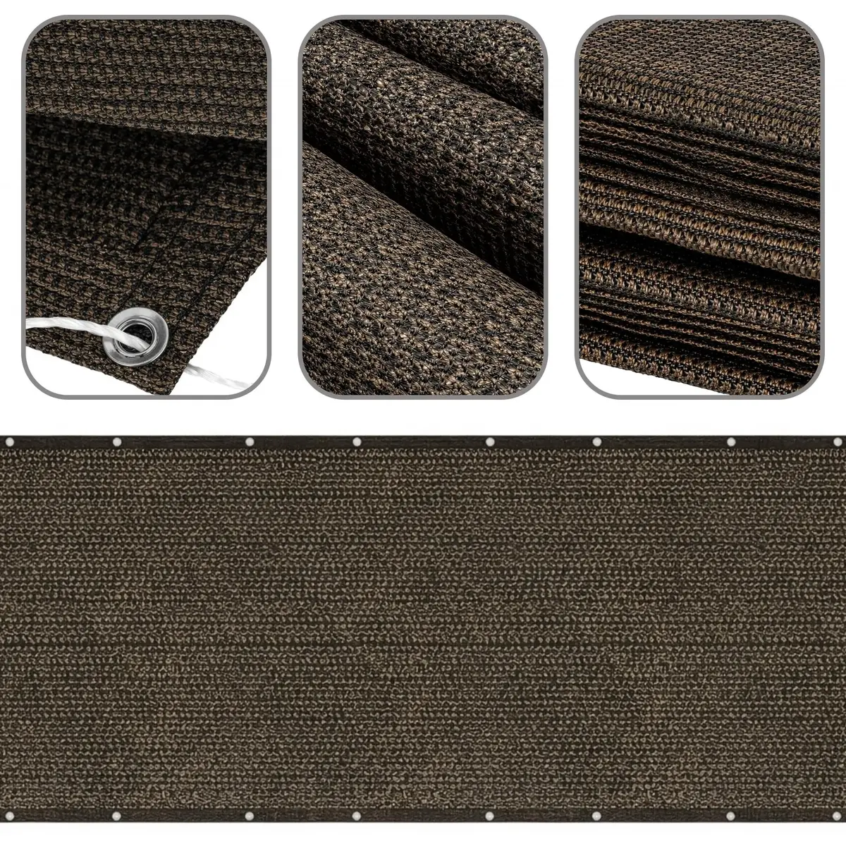 Springos BN1030 Balcony Privacy Screen 1 x 5 m Photo 9