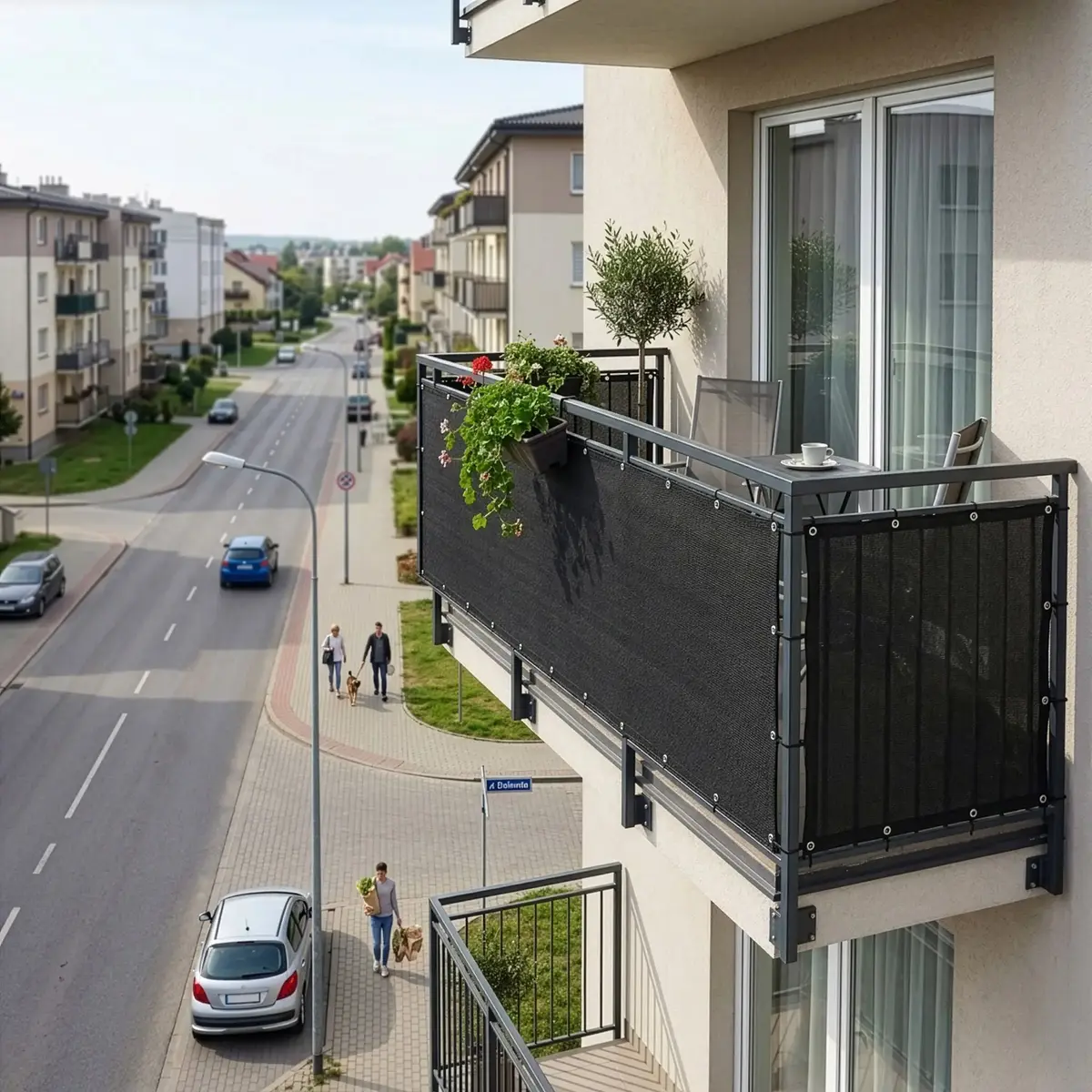 Springos BN1032 Balcony Privacy Screen 1 x 6 m Photo 7