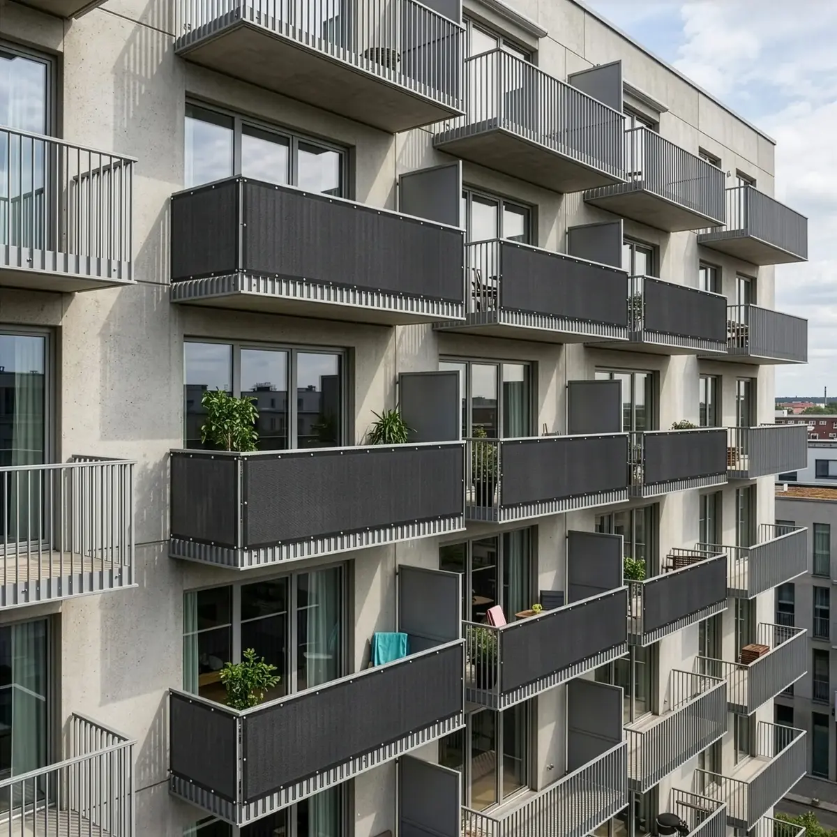 Springos BN1032 Balcony Privacy Screen 1 x 6 m Photo 8