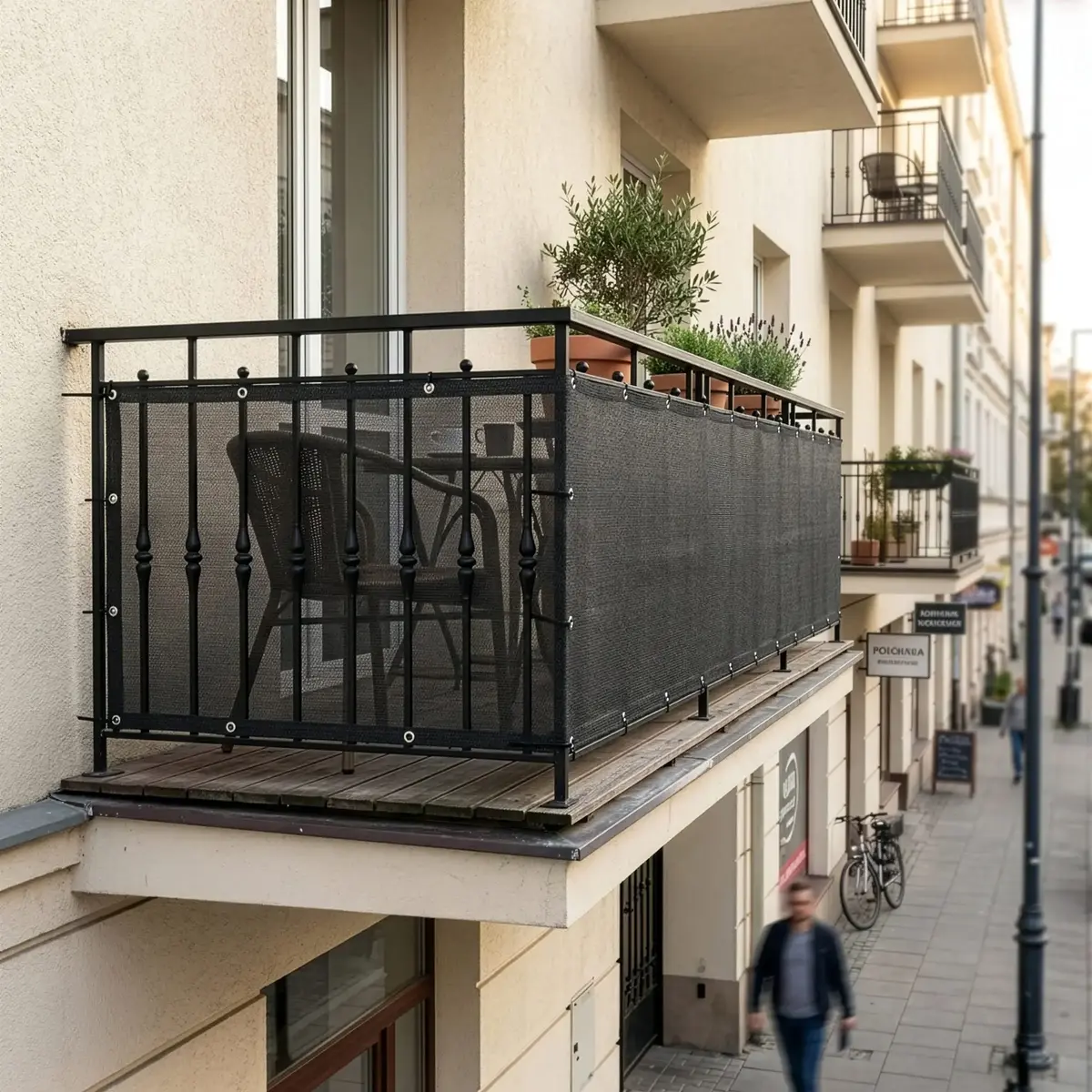 Springos BN1032 Balcony Privacy Screen 1 x 6 m Photo 9