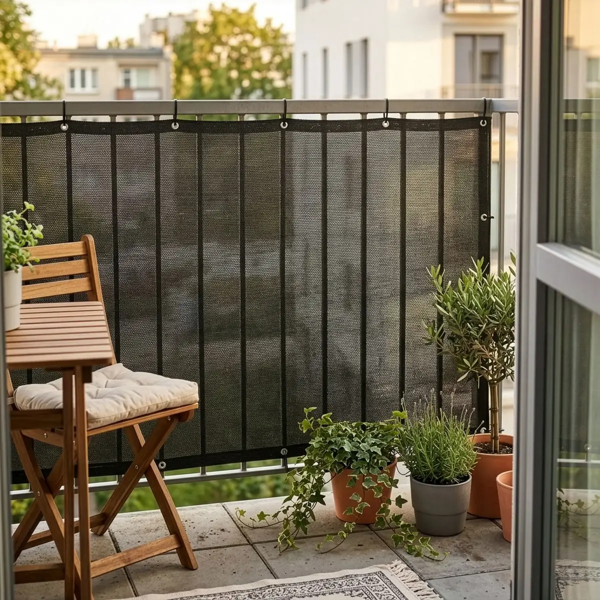Springos BN1032 Balcony Privacy Screen 1 x 6 m Photo 10