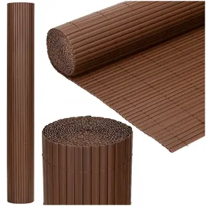Защитный экран для балкона и террасы Springos PVC 500x120 см коричневый