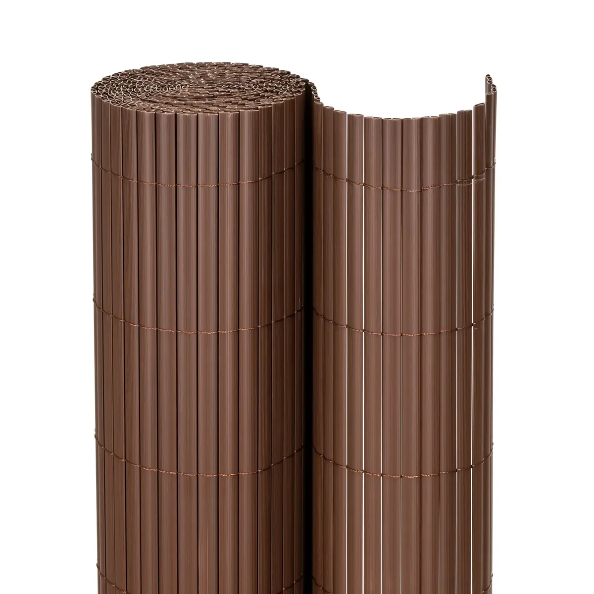 Защитный экран для балкона Springos 400x100 см - коричневый Photo 4