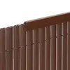 Springos PVC Masking Cover Profile 100 cm, Brown Photo 2
