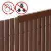 Springos PVC Masking Cover Profile 100 cm, Brown Photo 5