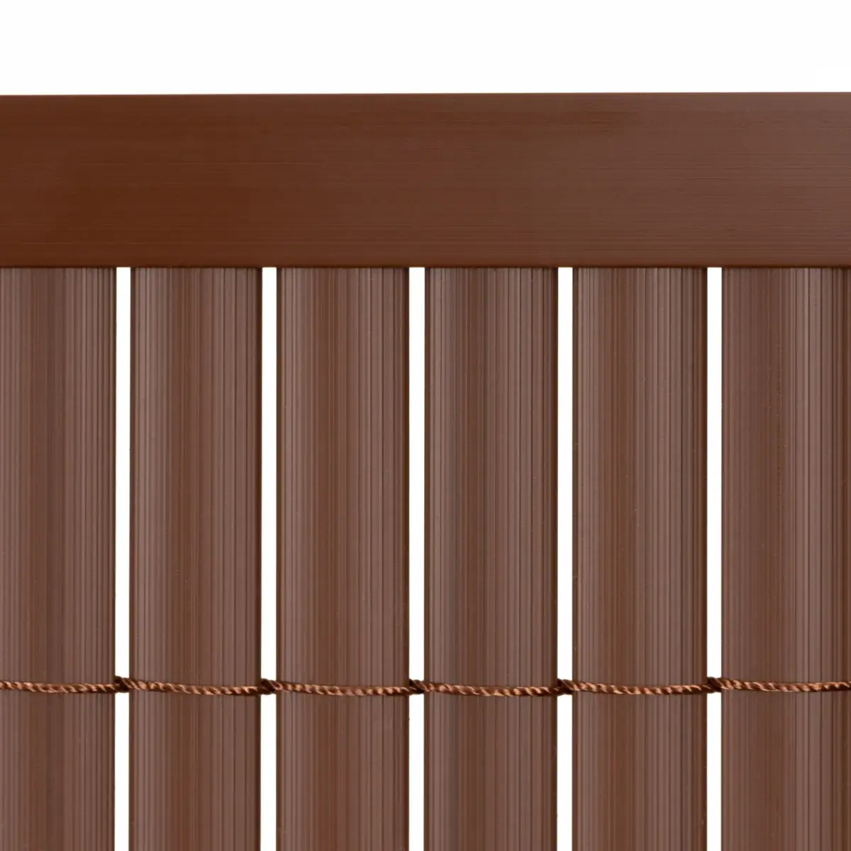 Springos PVC Masking Cover Profile 100 cm, Brown Photo 7