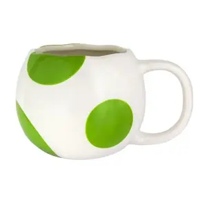 Paladone Yoshi Egg Shaped Mug, Green and White