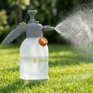 Springos GA0254 2L Pressure Garden Sprayer with 2 Nozzles and Chemical Dispenser