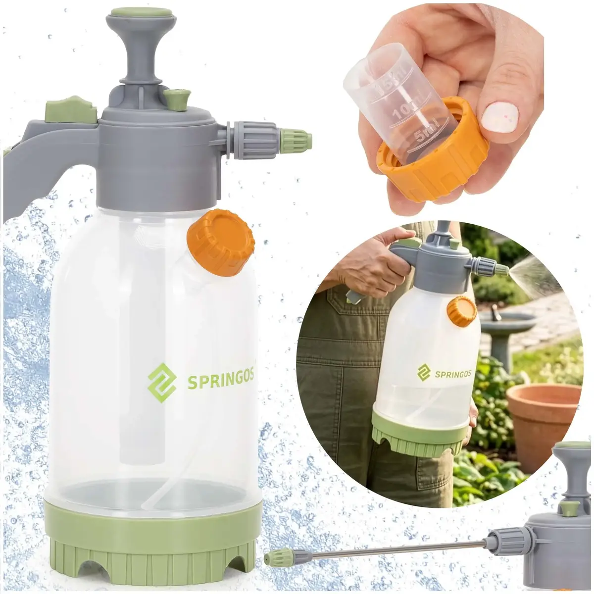 Springos GA0254 2L Pressure Garden Sprayer Photo 2