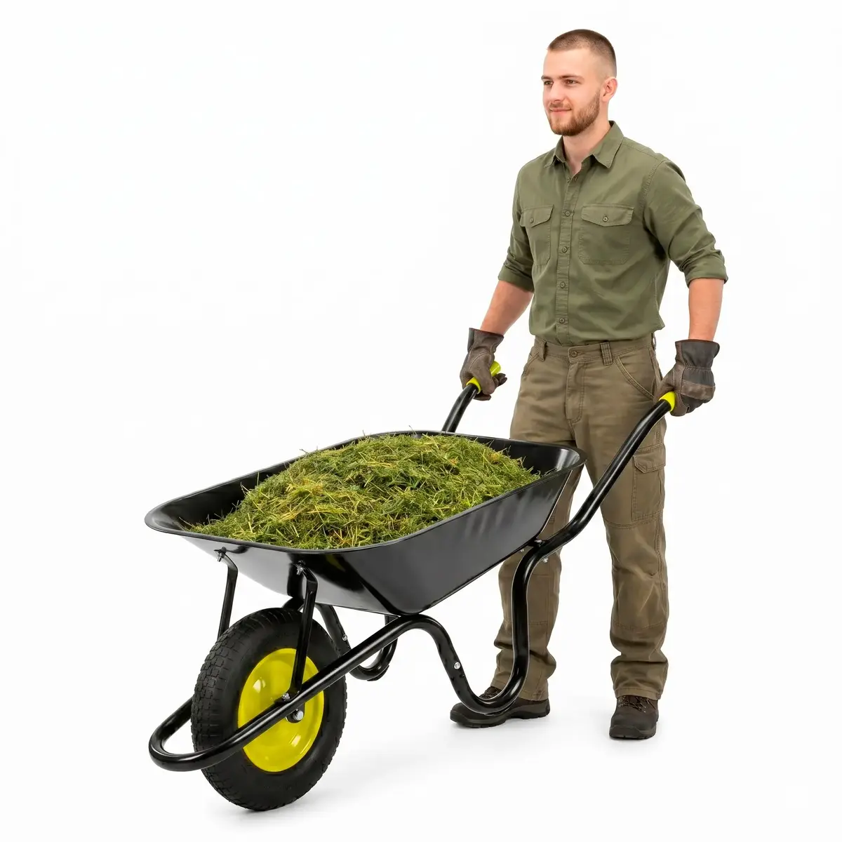 Springos GA0257 Garden Wheelbarrow 65 L Photo 5