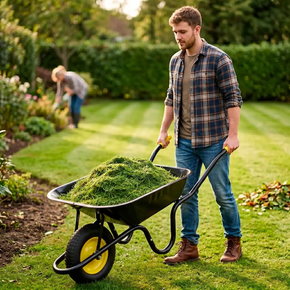 Springos GA0257 Garden Wheelbarrow 65 L Photo 9
