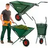 Springos GA0258 Foldable Garden Wheelbarrow Photo 2