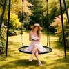 Садовые качели Springos SPR0047 | Диаметр 102 см Photo 6