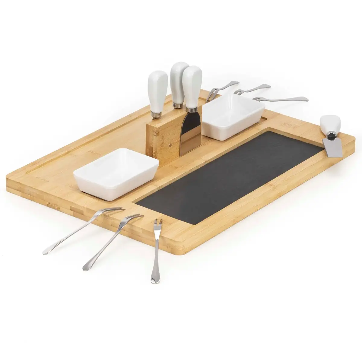 Springos KI0166 servēšanas dēļu komplekts ar piederumiem Photo 3