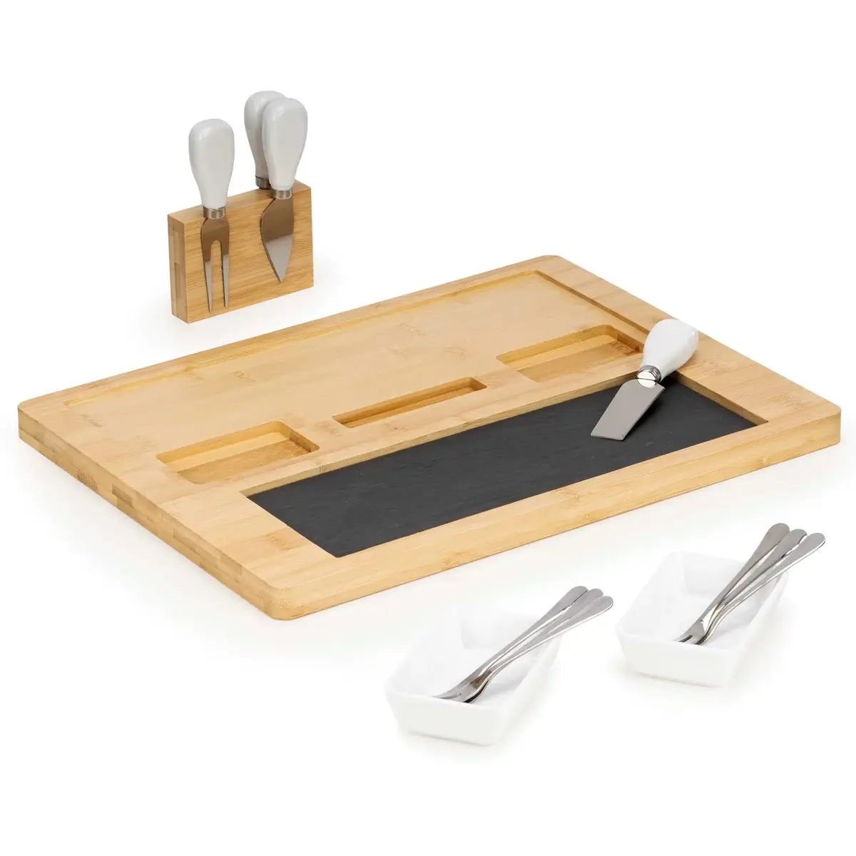 Springos KI0166 servēšanas dēļu komplekts ar piederumiem Photo 4