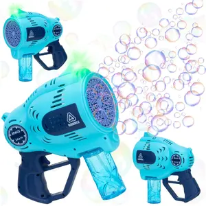 Springos KG0064 Bubble Gun with LED Lighting and 57 Holes