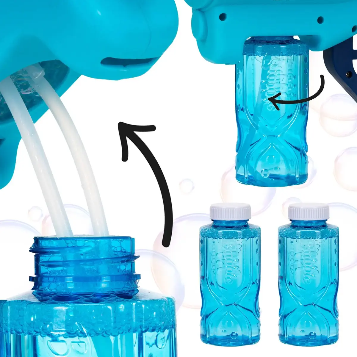 Springos KG0064 Bubble Gun with LED Photo 8