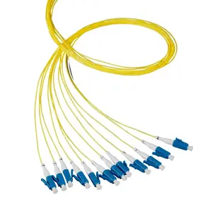 Оптоволоконный кабель EFB Elektronik O0485.2, 8x LC, OS2, 2 м, желтый