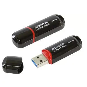 USB flash drive ADATA AUV150-128G-RBK 128 GB USB Type-A 3.2 Gen 1 Black (cap design)