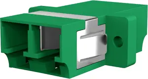 Оптический адаптер EFB Elektronik 53343.32 LC/APC дуплекс, одномодовый, зеленый