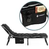 Springos CS0190 Folding Camping Bed - Black Photo 7