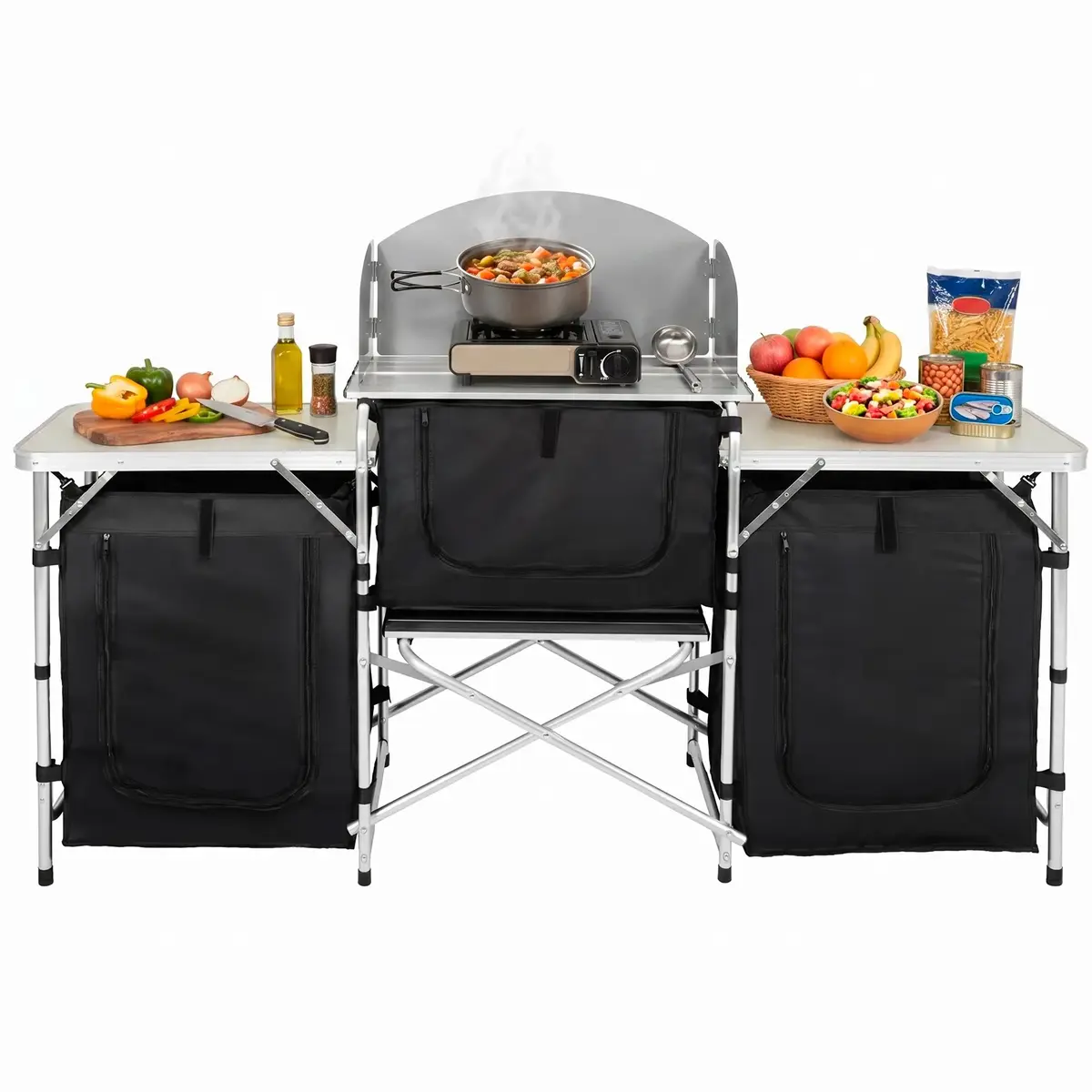 Springos CS0181 Portable BBQ Table Photo 7