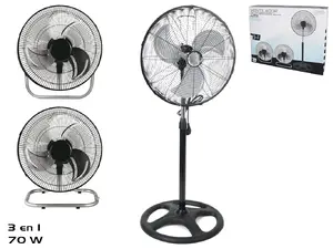 Summer Enjoy 3-in-1 stāvošais ventilators, 70W