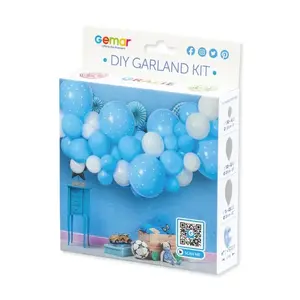 Gemar 031348 Balloon Garland Kit with 69 Balloons and Ribbon