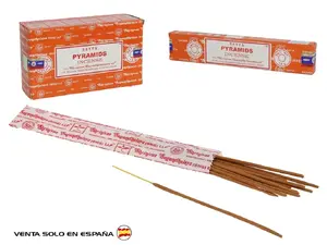 Satya Pyramids Incense Sticks, 15g, 12 Pieces