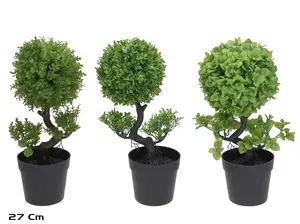Lito Artificial Round Tree in Pot 27 cm