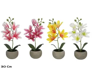 Mākslīgā magnolija Lito podā, 32 cm