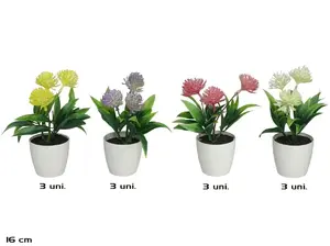 Mākslīgais apiņu augs podā Lito 16 cm
