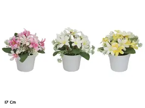 Lito mākslīgo savvaļas ziedu pods 17 cm