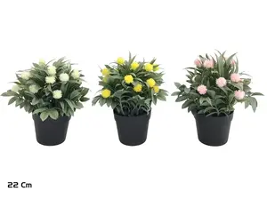 Mākslīgo garšaugu bumbas pods Lito, 22 cm