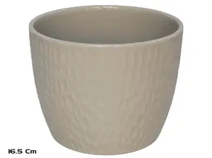 Garden Enjoy Luca Flower Pot, Beige
