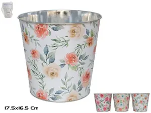 Garden Enjoy Oval Zinc Plated Bucket