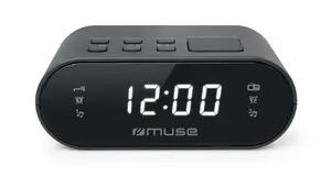 Muse M-10 CR Internet Radio with Analog FM Tuner, Black