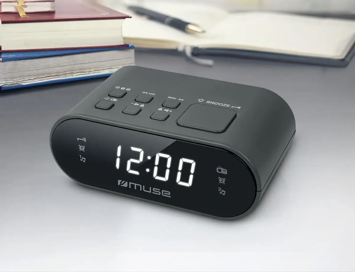 Muse M-10 CR Internet Radio - Black Photo 2