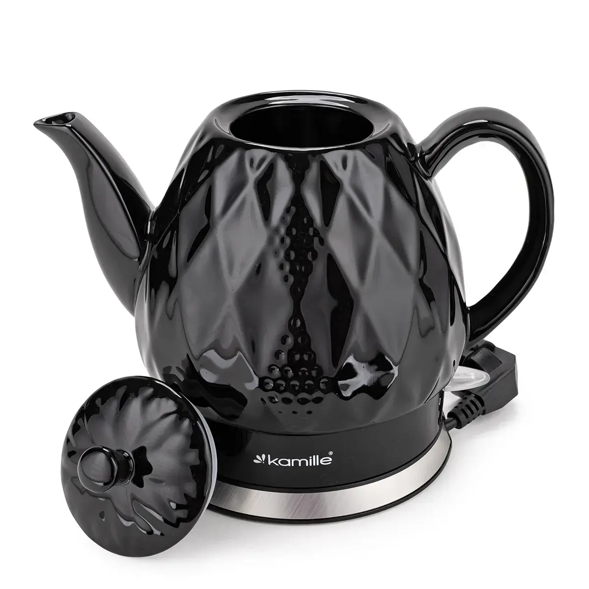 Kamille 1728 Ceramic Electric Kettle 1.5L Photo 2