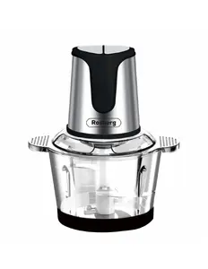 Elektriskais smalcinātājs Rosberg R51111D, 400W, 2L stikla trauks, 2 ātrumi, 4 nerūsējošā tērauda asmeņi
